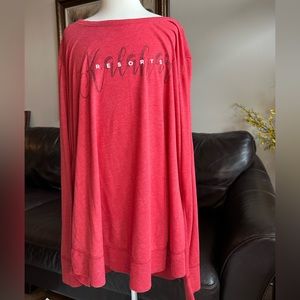 Kalahari Resort long T-shirt/Tunic, Size 2X